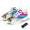 Psychedelic USA Statue of Liberty Independence Day Print Tennis Shoes-grizzshop