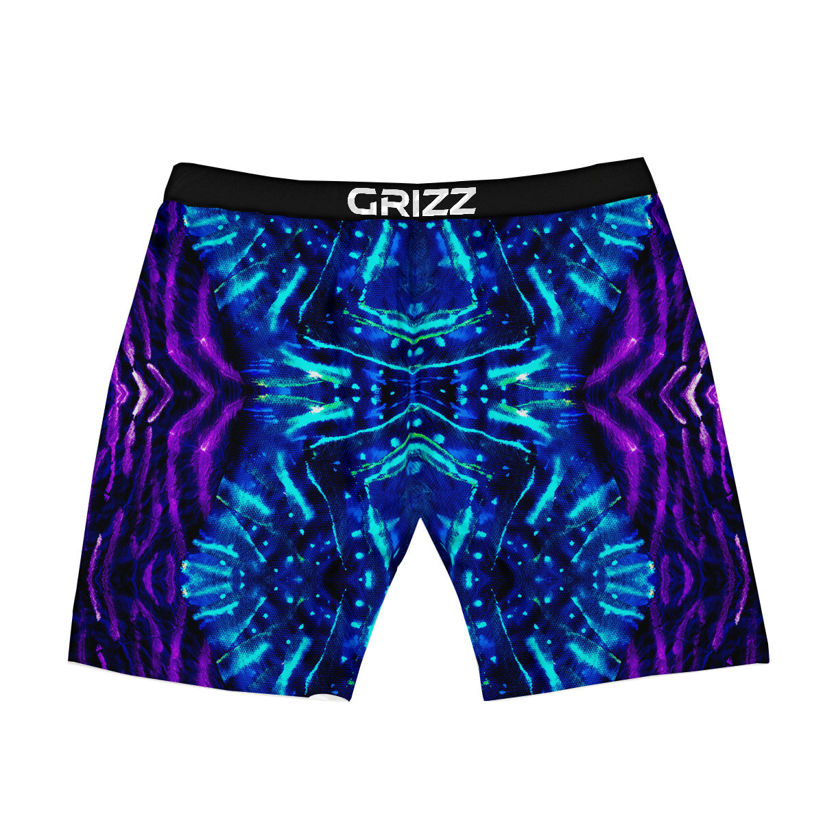 Psychedelic Watercolor Print Pattern Boxer Briefs-grizzshop