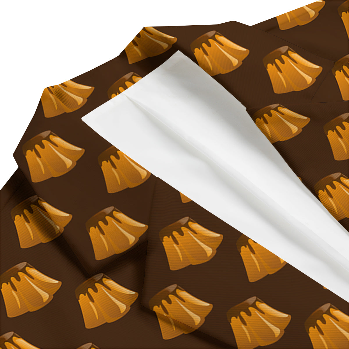 Pudding Print Pattern Men's Blazer-grizzshop