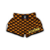 Pudding Print Pattern Muay Thai Boxing Shorts-grizzshop