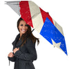 Puerto Rican Retro Flag Print Umbrella-grizzshop