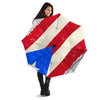 Puerto Rican Retro Flag Print Umbrella-grizzshop