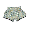 Puffin Cute Pattern Print Muay Thai Boxing Shorts-grizzshop