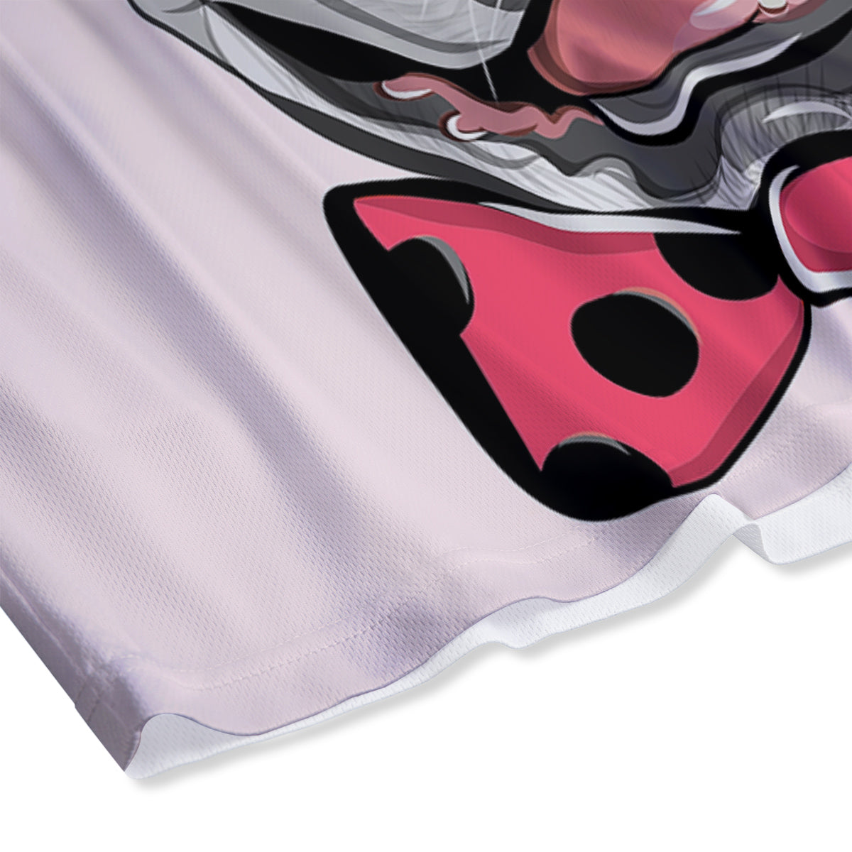 Pug With Glasses Cute Print Cute Mesh Shorts