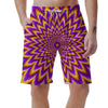 Pulsing Optical illusion Men's Shorts-grizzshop