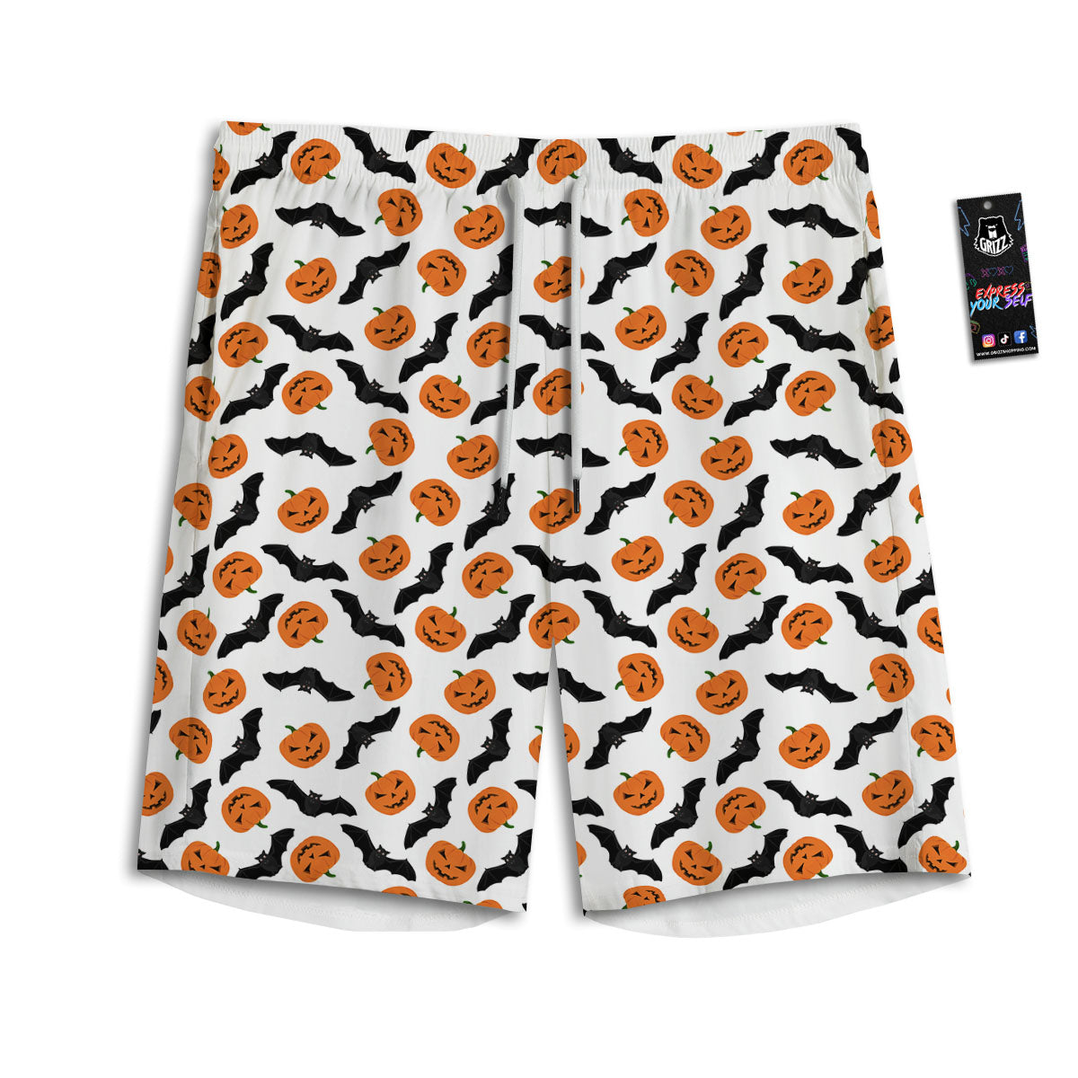 Reggae Hemp Leaves Print Pattern Men's Athletic Shorts