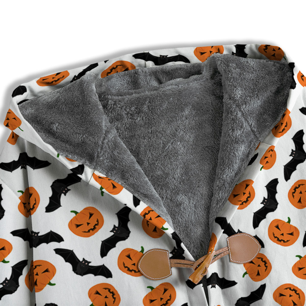 Pumpkin And Bat Halloween Print Pattern Men's Windbreaker Jacket-grizzshop