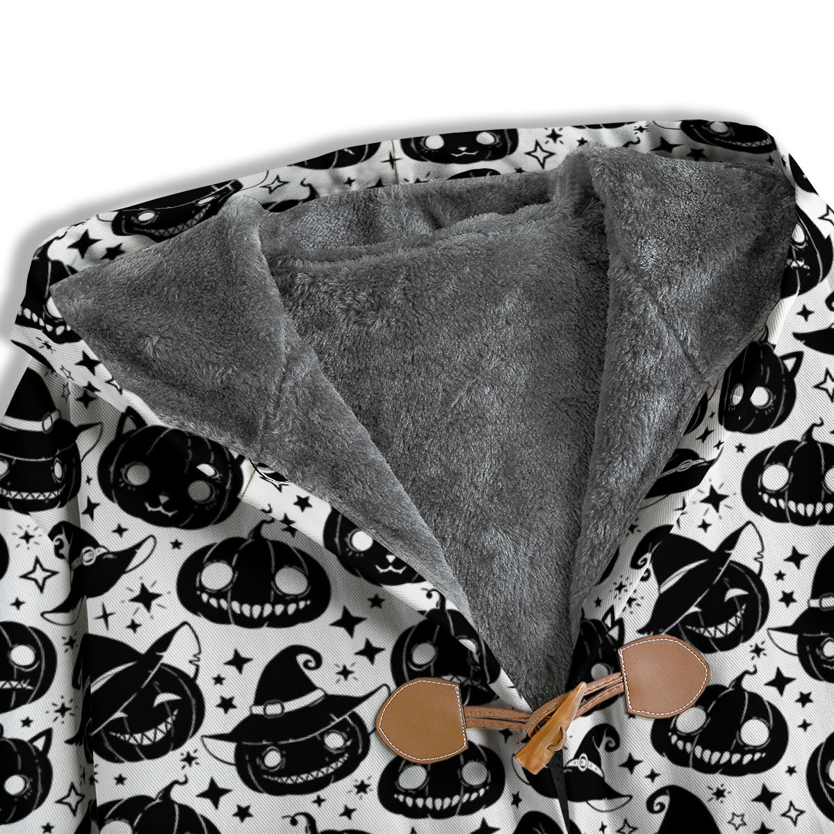 Pumpkin Black Halloween Print Pattern Men's Windbreaker Jacket-grizzshop