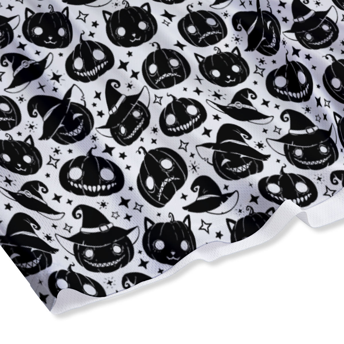 Pinscher Doberman Print Pattern Mesh Shorts