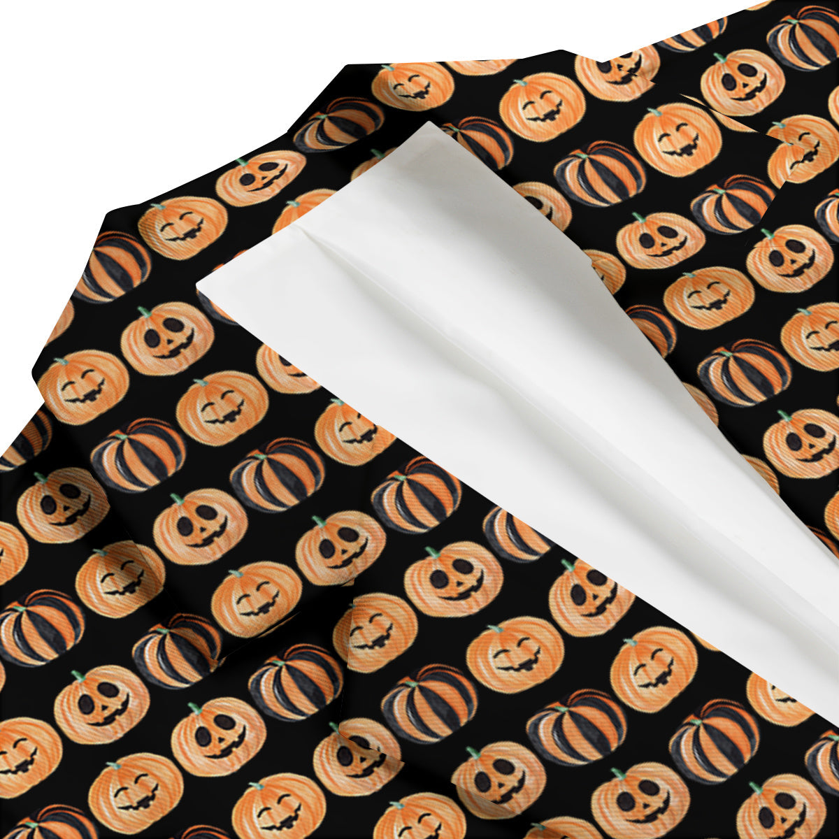 Pumpkin Cute Print Pattern Men's Blazer-grizzshop