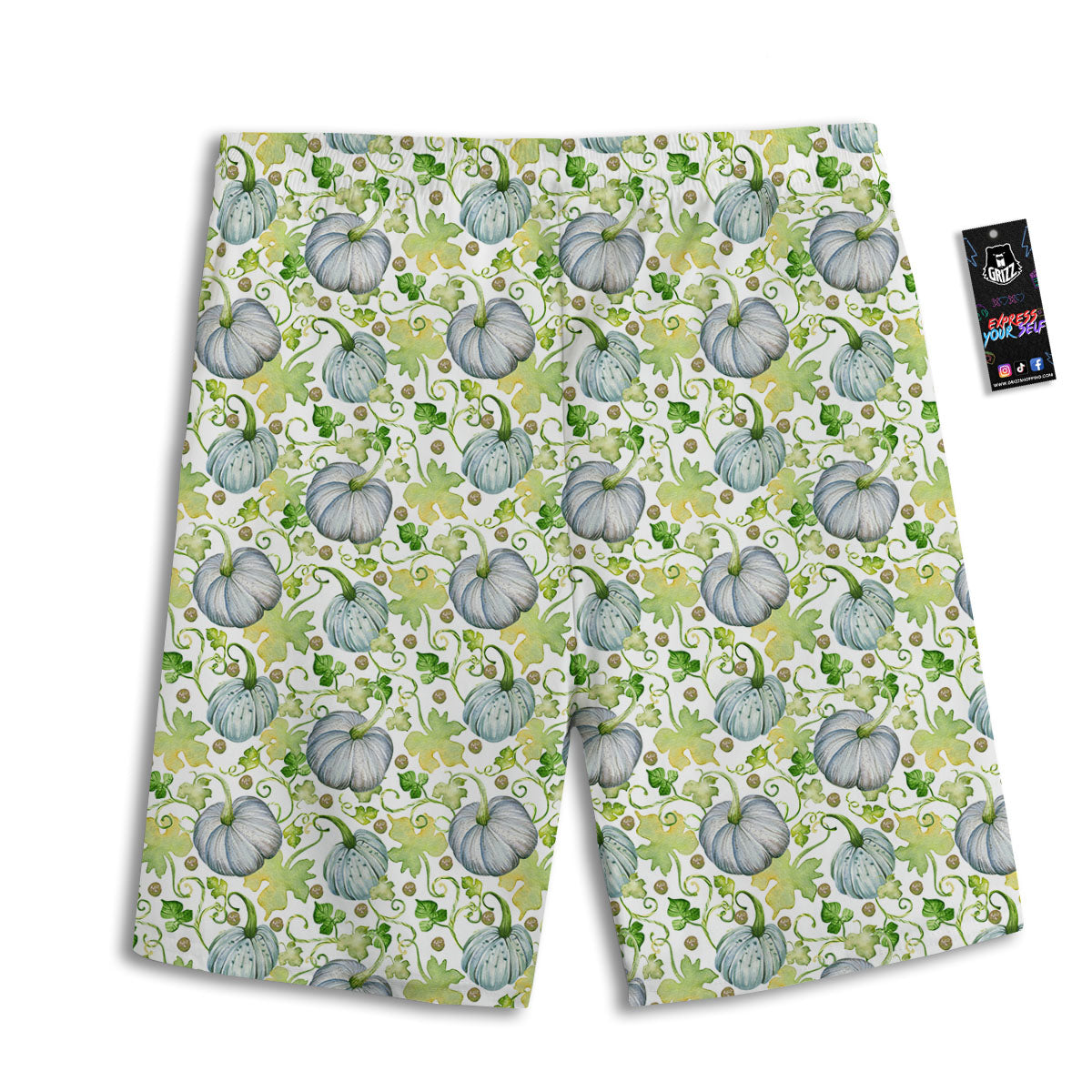 Religious Jesus Words Print Men's Athletic Shorts