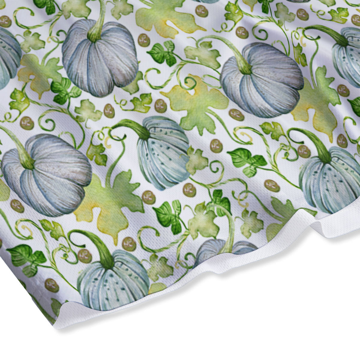 Pumpkin Green Print Pattern Mesh Shorts