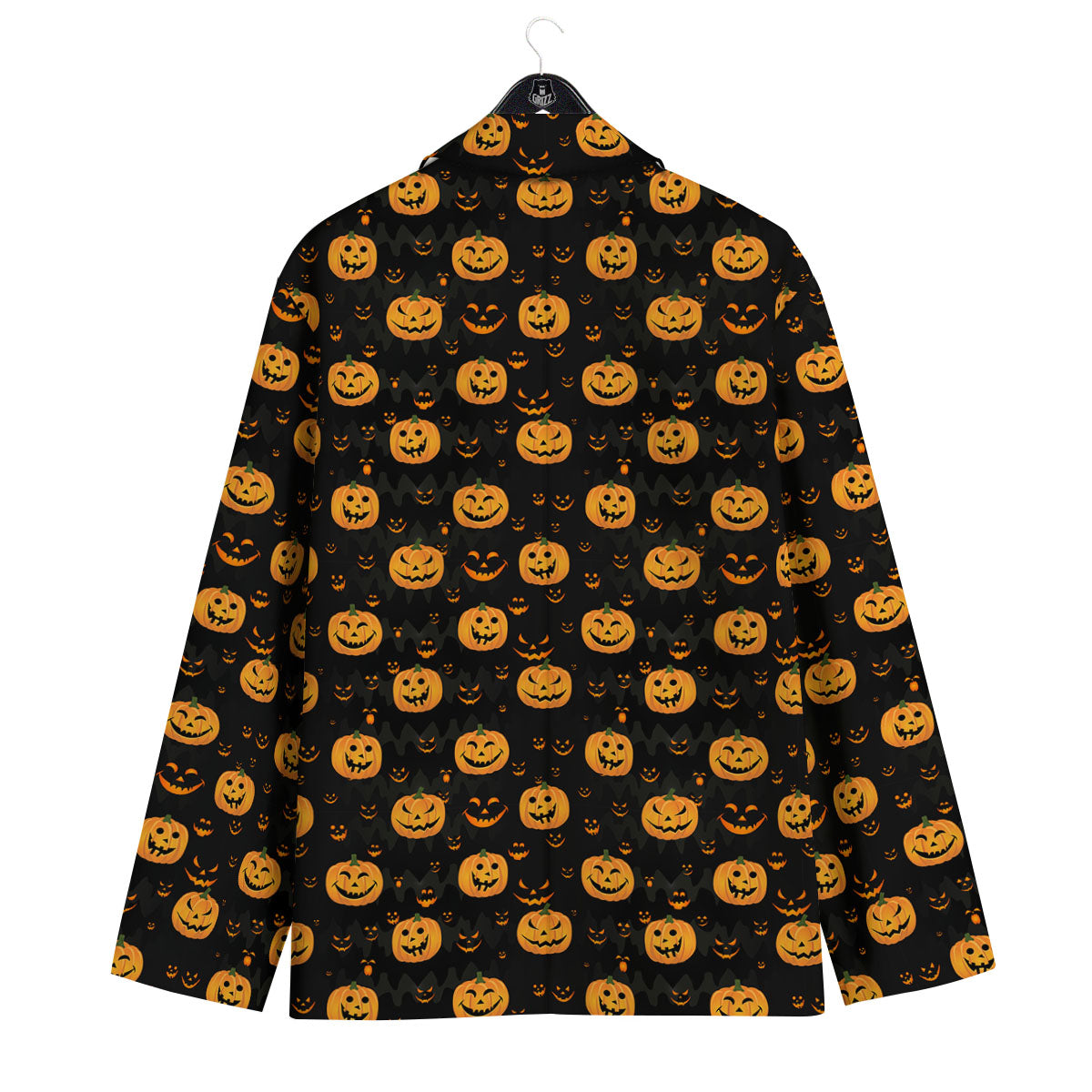 Pumpkin Halloween Fun Print Pattern Men's Sport Coat-grizzshop