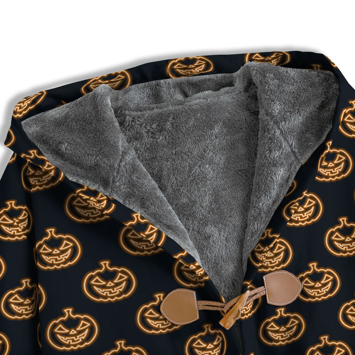 Pumpkin Halloween Print Pattern Men's Windbreaker Jacket-grizzshop