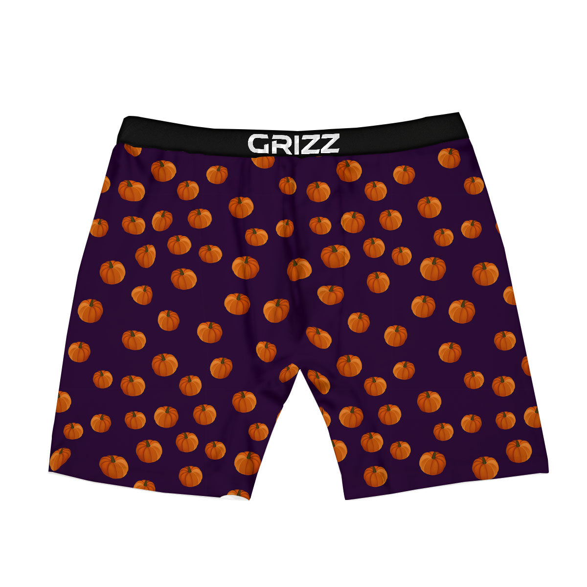 Pumpkin Little Print Pattern Boxer Briefs-grizzshop