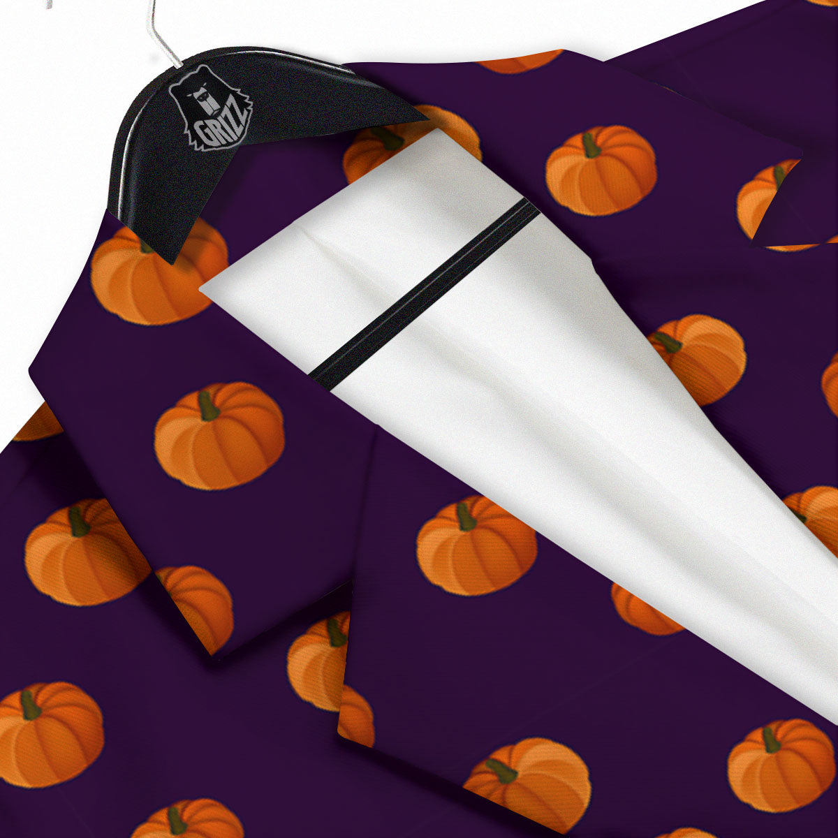 Pumpkin Little Print Pattern Men's Sport Coat-grizzshop