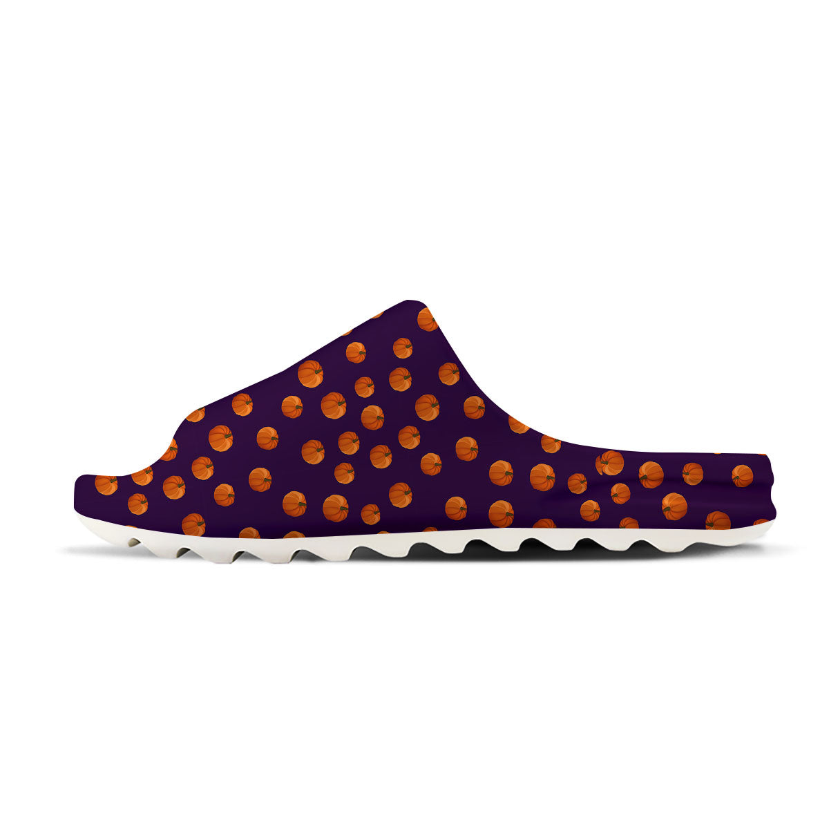 Pumpkin Little Print Pattern Sandals-grizzshop