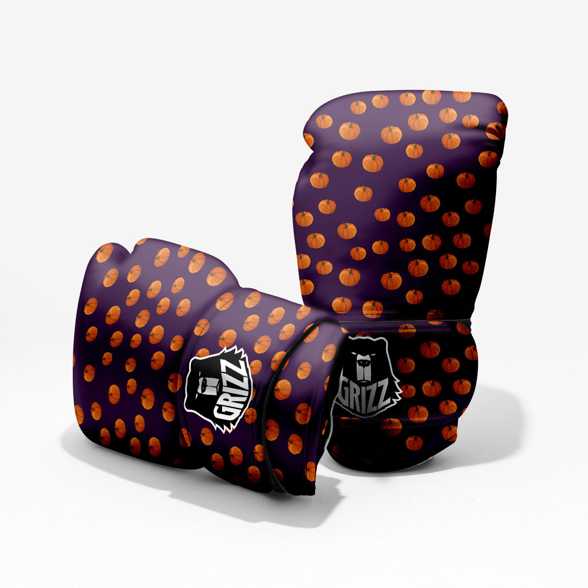 Pumpkin Little Print Pattern Pro Boxing Glove