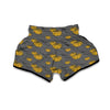 Pumpkin Pattern Print Muay Thai Boxing Shorts-grizzshop