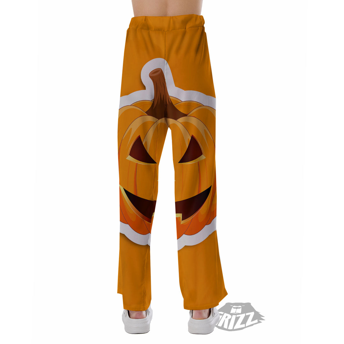 Pumpkin Print Pajama Pants-grizzshop