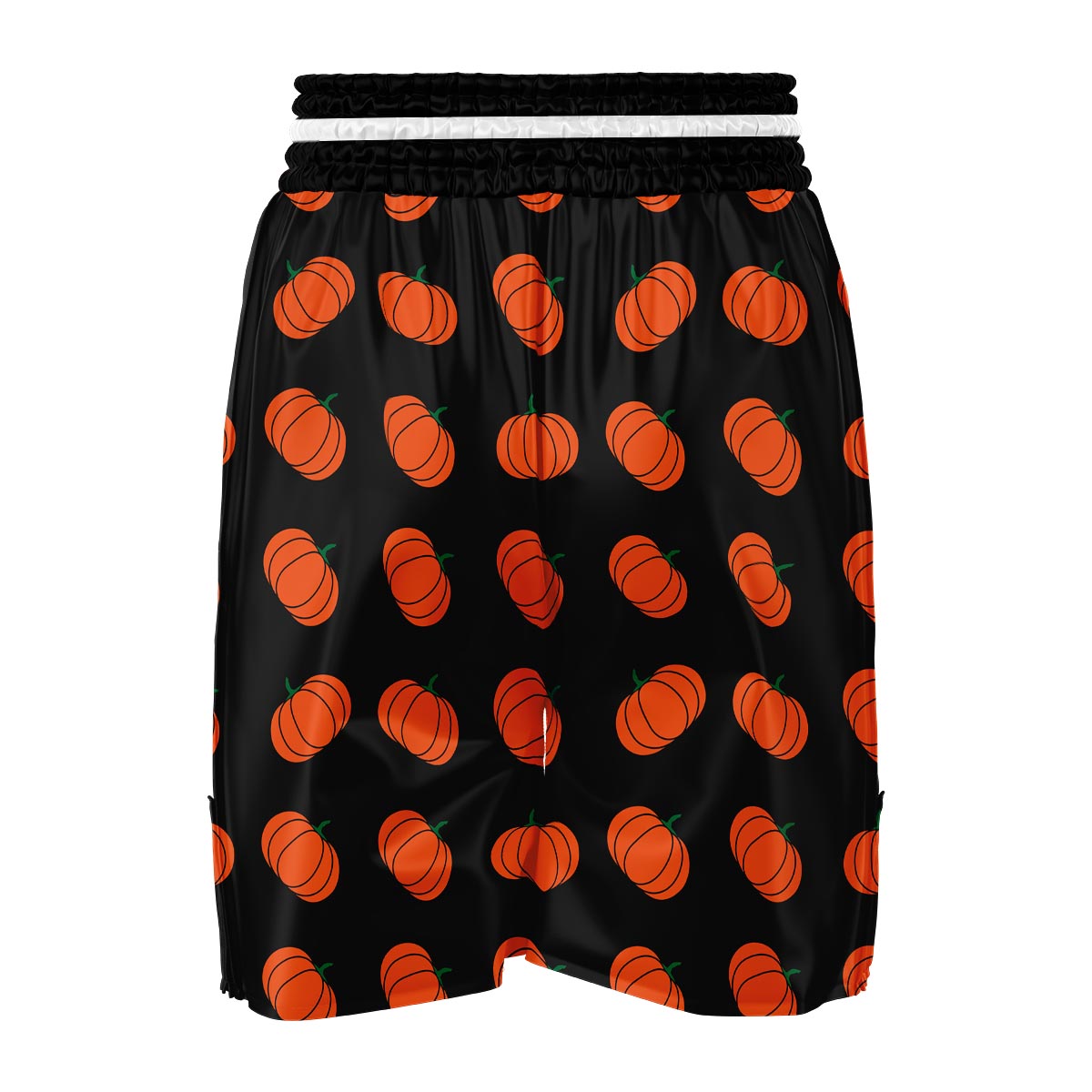 Pumpkin Print Pattern Boxing Shorts-grizzshop