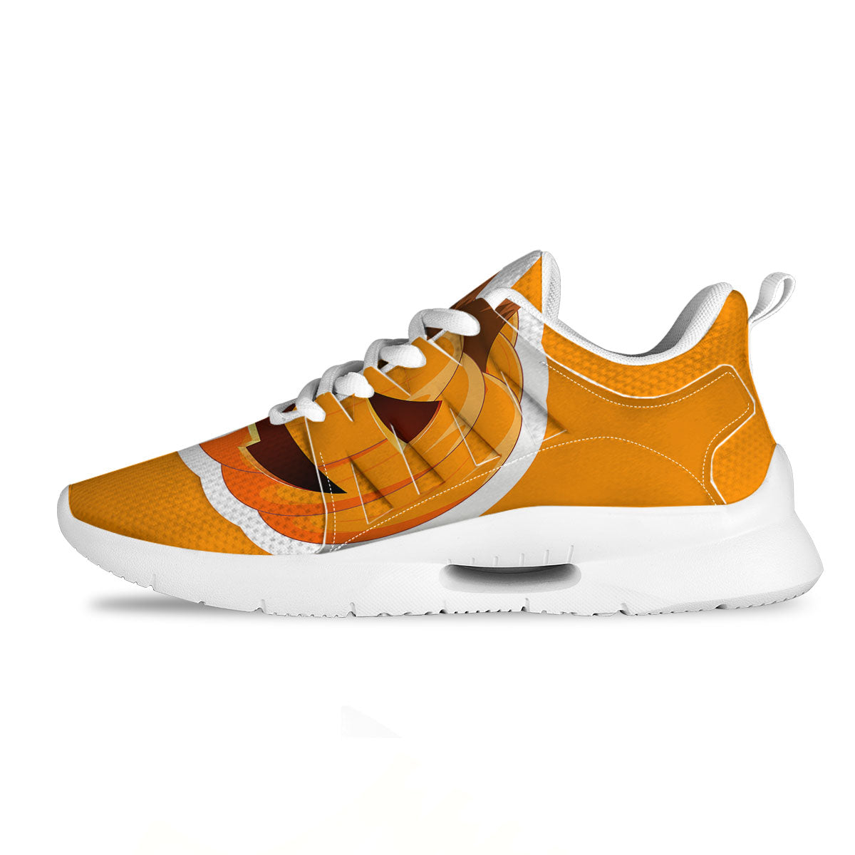 Pumpkin Print Tennis Shoes-grizzshop