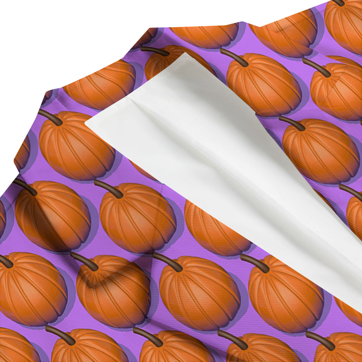 Pumpkin Wave Print Pattern Men's Blazer-grizzshop