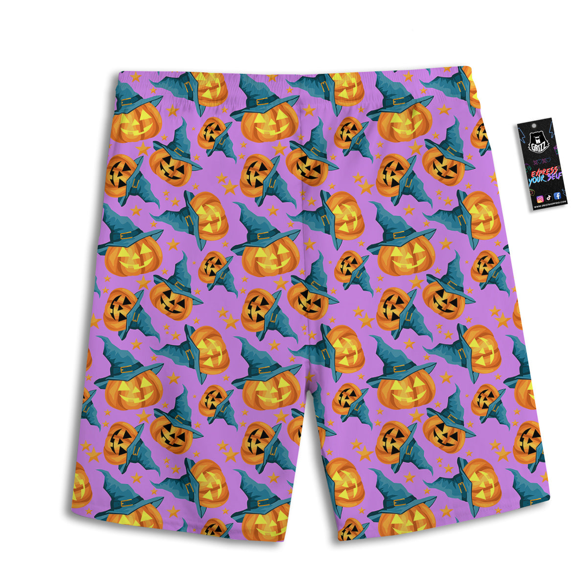 Rolls And Japanese Sushi Print Pattern Men's Athletic Shorts