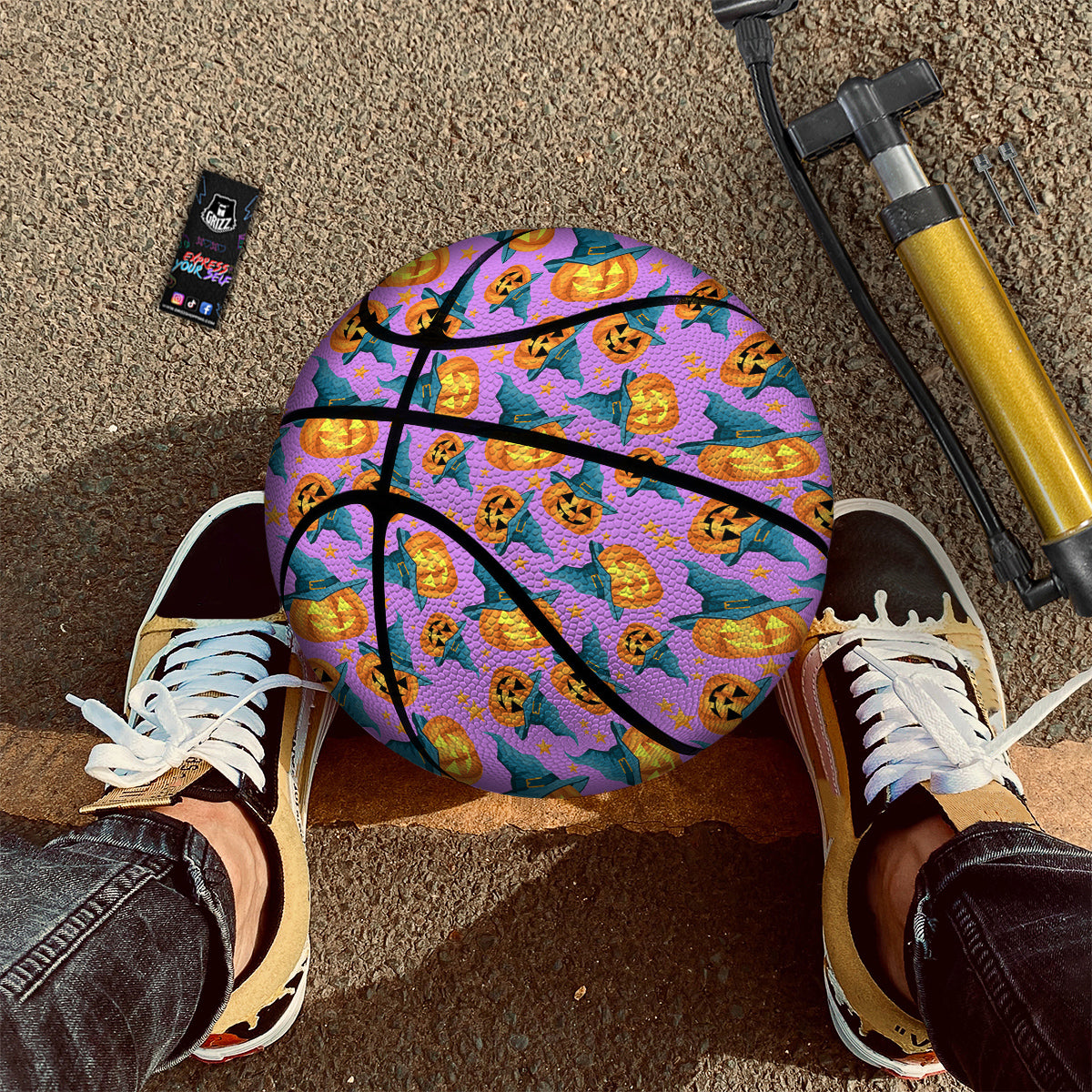 Rolls And Japanese Sushi Print Pattern Basketball