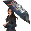 Punk Unicorn Print Umbrella-grizzshop