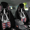 Puppy Faces Boston Terrier Print Car Seat Covers-grizzshop