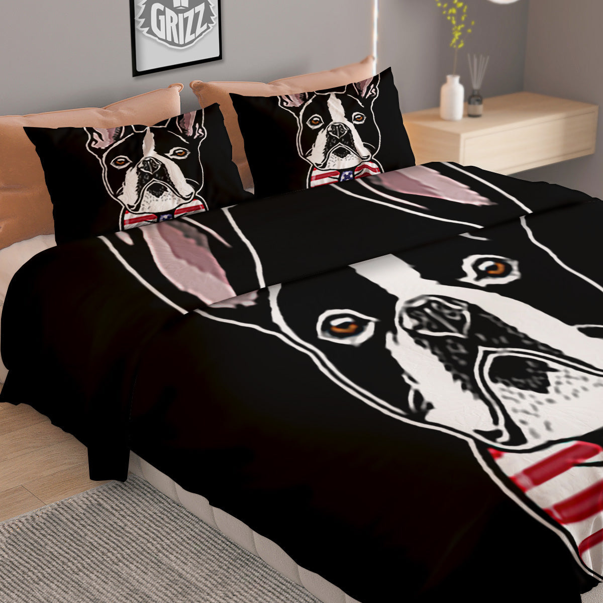 Pit Viper Green Print Duvet Cover Bedding Set