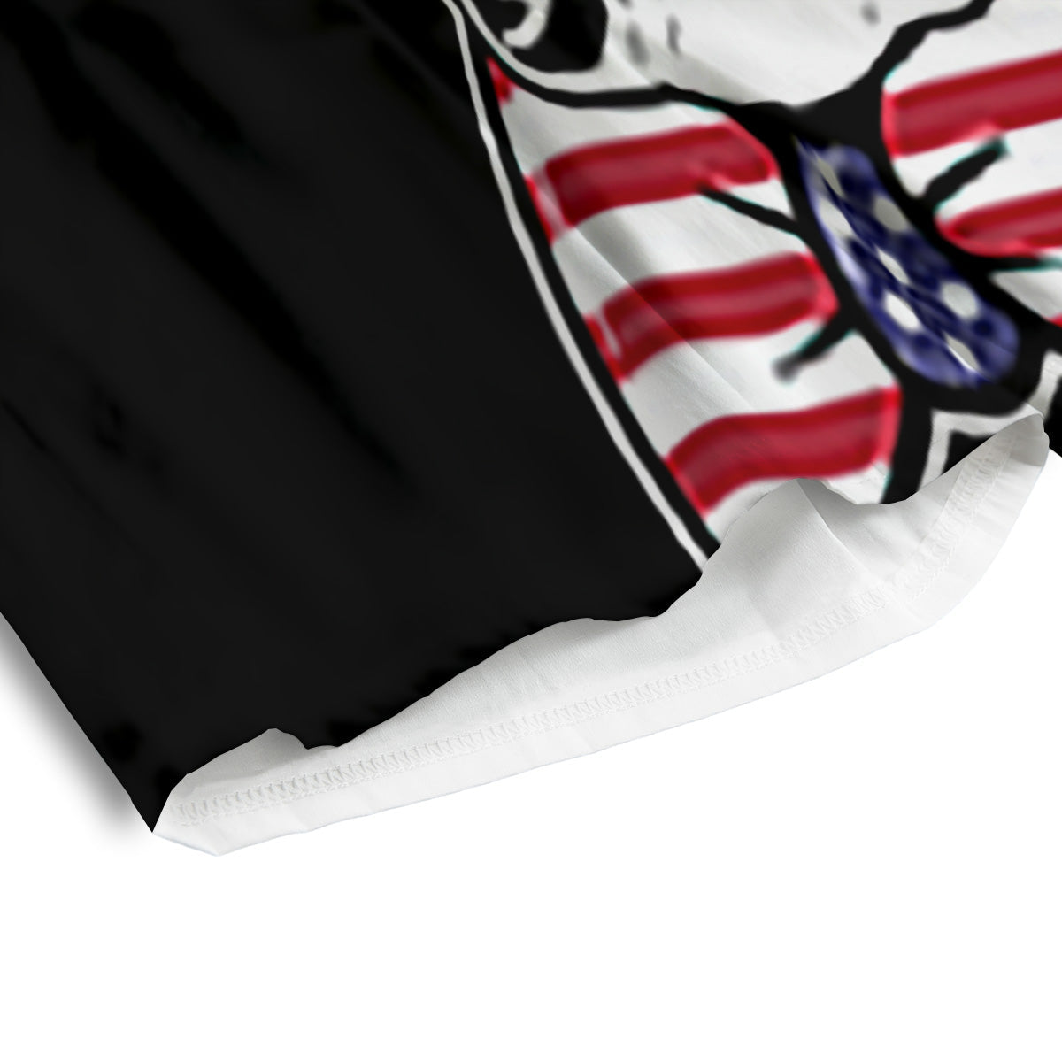 Puppy Faces Boston Terrier Print Men's Athletic Shorts