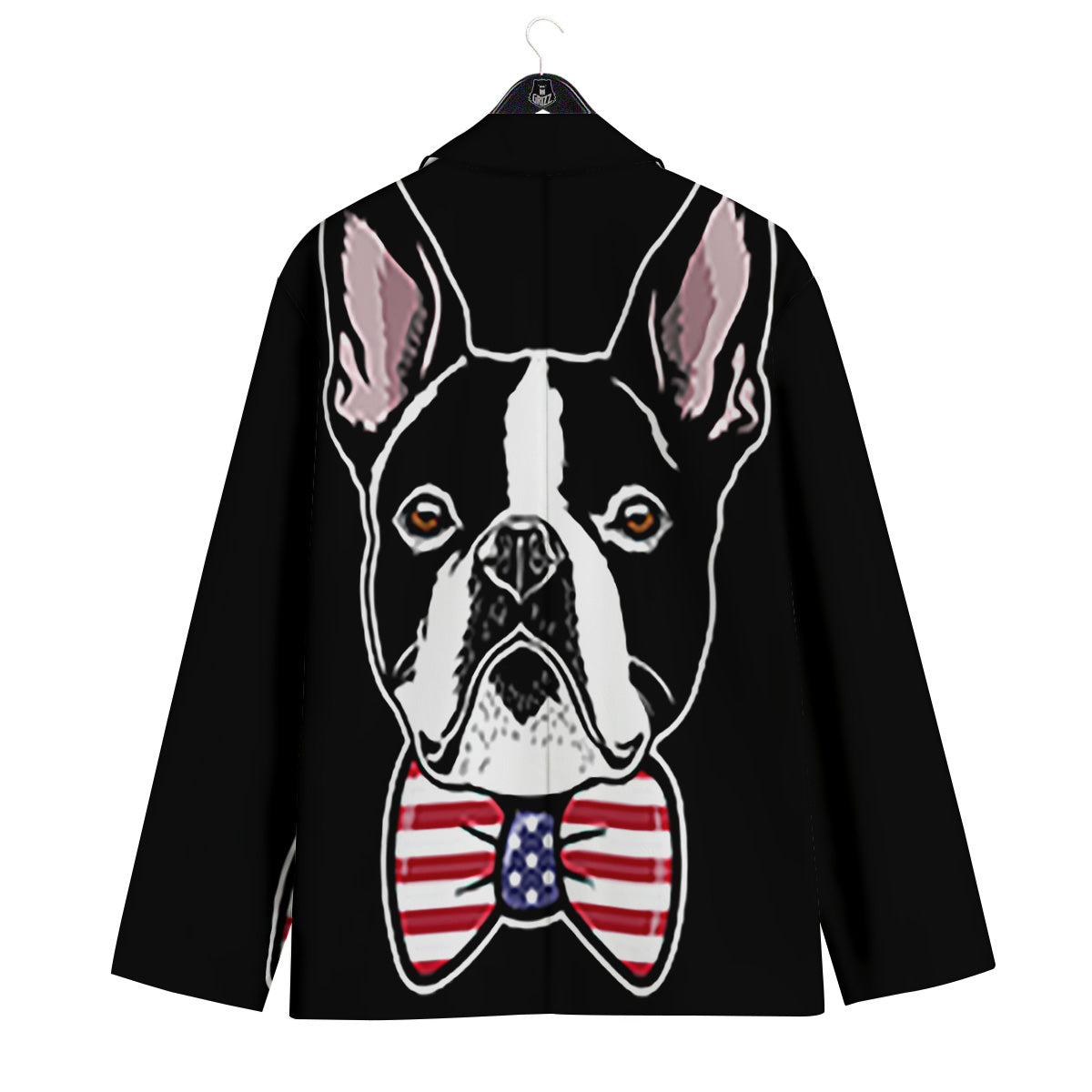 Puppy Faces Boston Terrier Print Men's Sport Coat-grizzshop
