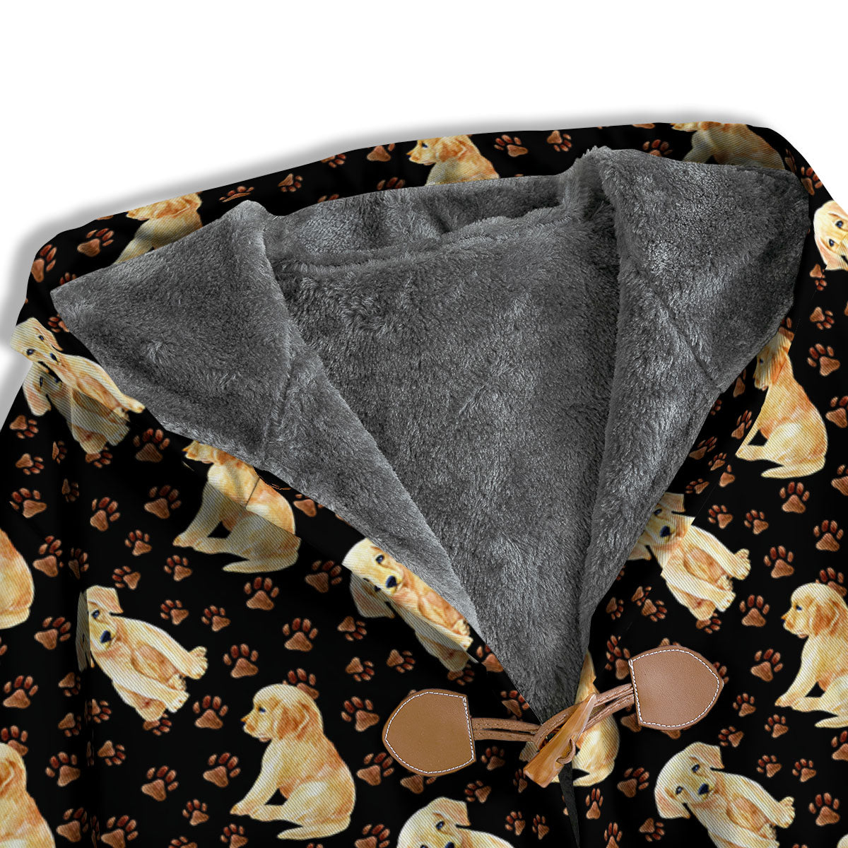 Puppy Labrador Retriever Print Pattern Men's Windbreaker Jacket-grizzshop