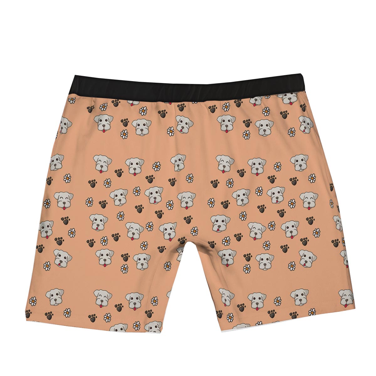 Puppy Shih Tzu Print Pattern Boxer Briefs-grizzshop
