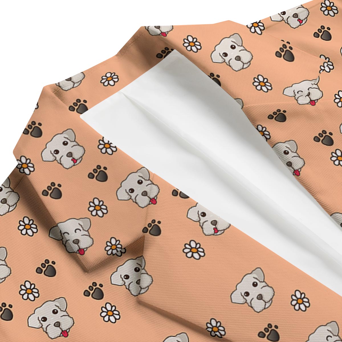 Puppy Shih Tzu Print Pattern Men's Blazer-grizzshop