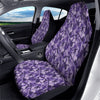 Purple Abstract Color Paint Print Car Seat Covers-grizzshop