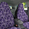 Purple Abstract Color Paint Print Car Seat Covers-grizzshop