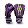 Purple African Dashiki Boxing Gloves-grizzshop