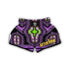 Purple African Dashiki Muay Thai Boxing Shorts-grizzshop