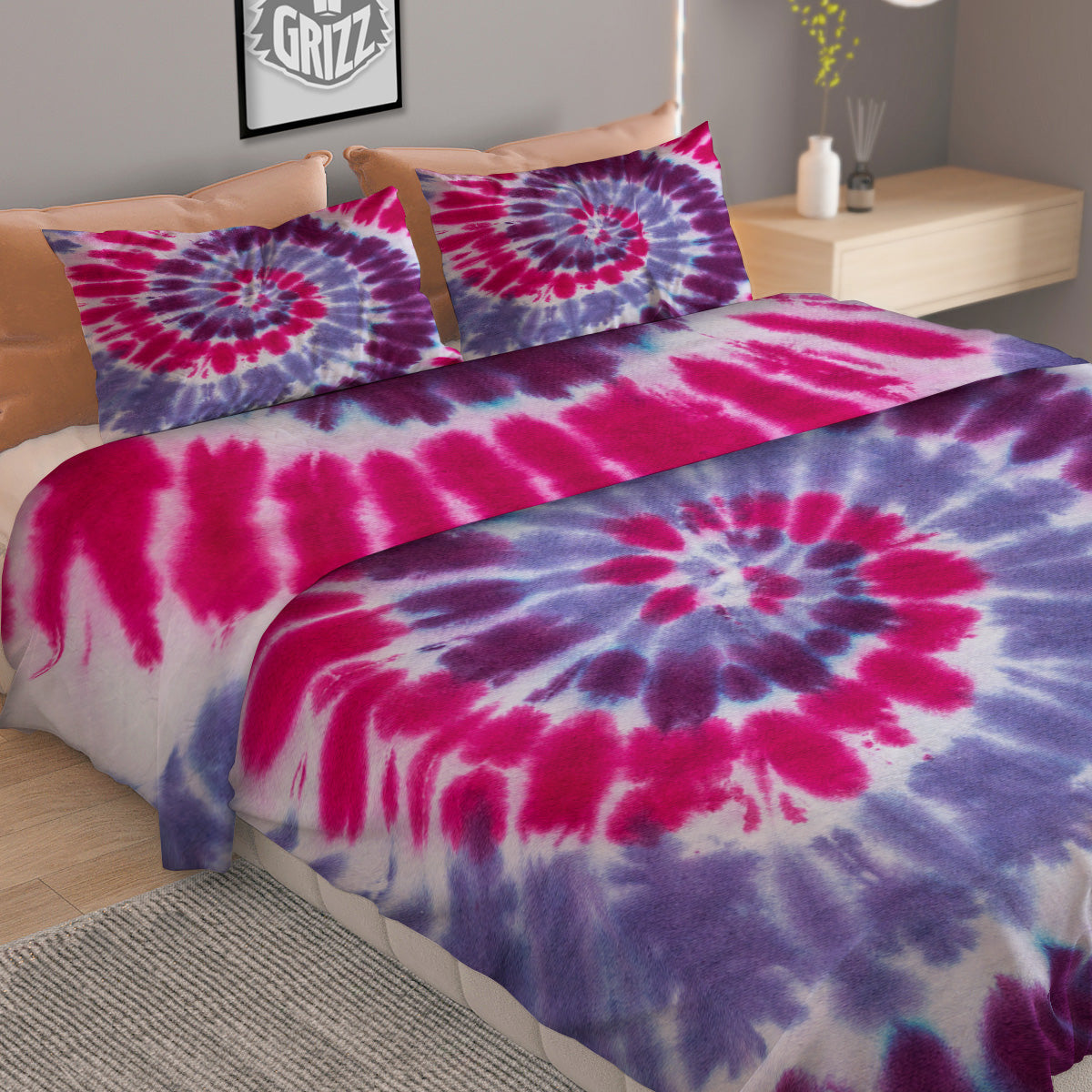 Planets Fantasy Print Pattern Duvet Cover Bedding Set