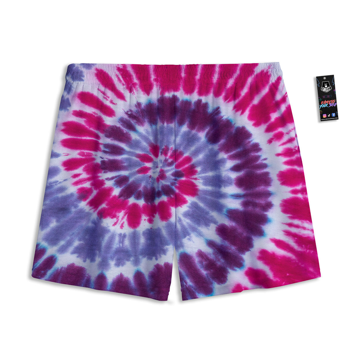 Planets Fantasy Print Pattern Mesh Shorts
