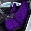 Purple Camouflage Dark Print Car Seat Covers-grizzshop