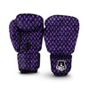 Purple Egg Skin Dragon Pattern Print Boxing Gloves-grizzshop