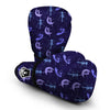 Purple Fairy Pattern Print Boxing Gloves-grizzshop