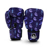 Purple Fairy Pattern Print Boxing Gloves-grizzshop