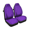 Purple Glitter Artwork Print Car Seat Covers-grizzshop