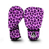 Purple Neon Leopard Boxing Gloves-grizzshop