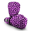 Purple Neon Leopard Boxing Gloves-grizzshop